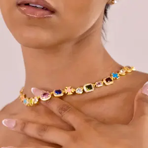 Solstice Gemstone Necklace (Unisex)