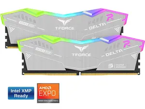 Team T-Force Delta ECO 32GB (2 x 16GB) 288-Pin PC RAM DDR5 6400 (PC5 51200) Desktop Memory Model FF2D532G6400HC32ADC01