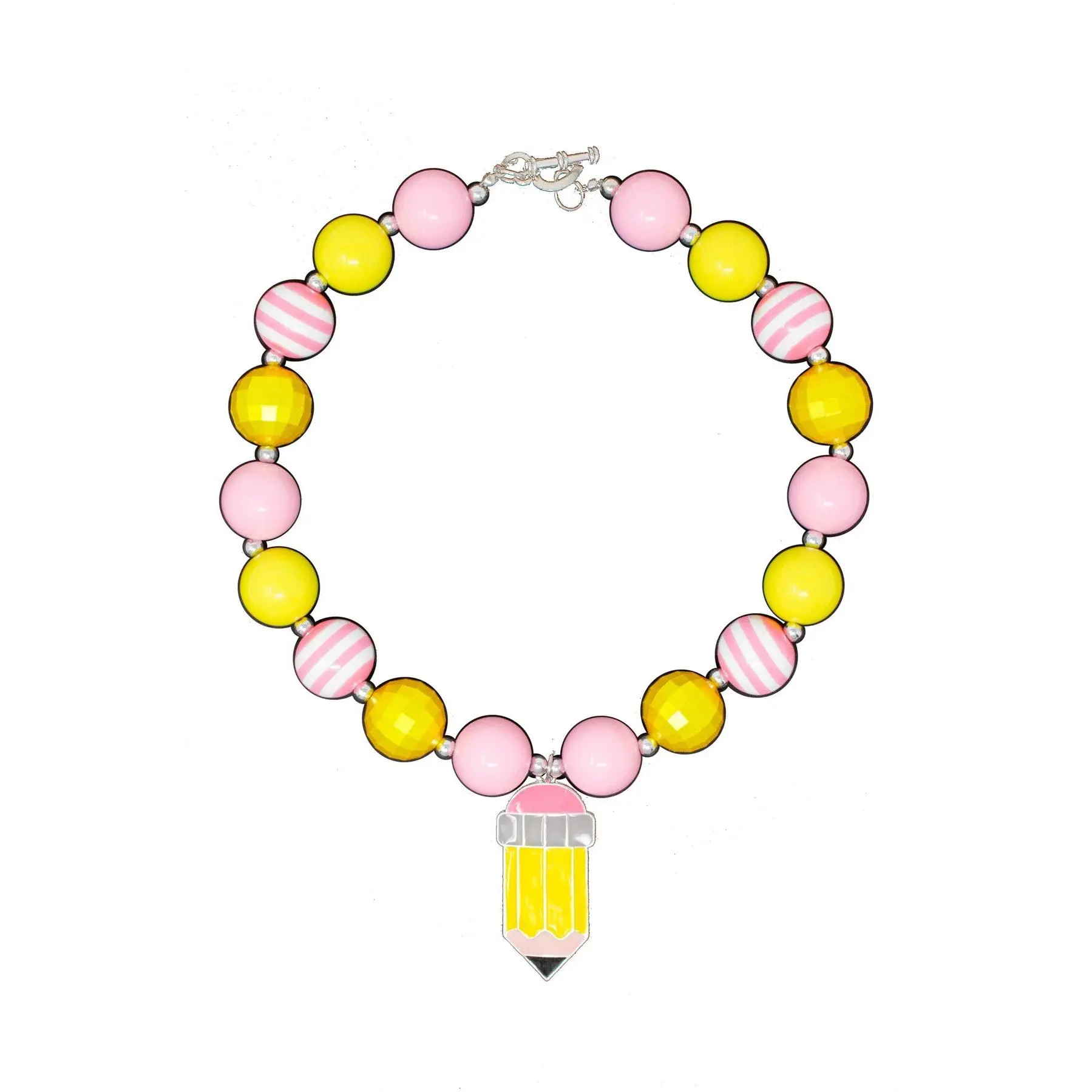 Pencil Bubblegum Necklace