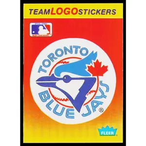 Toronto Blue Jays 1991 Fleer Team Logo Stickers #NNO Toronto Blue Jays