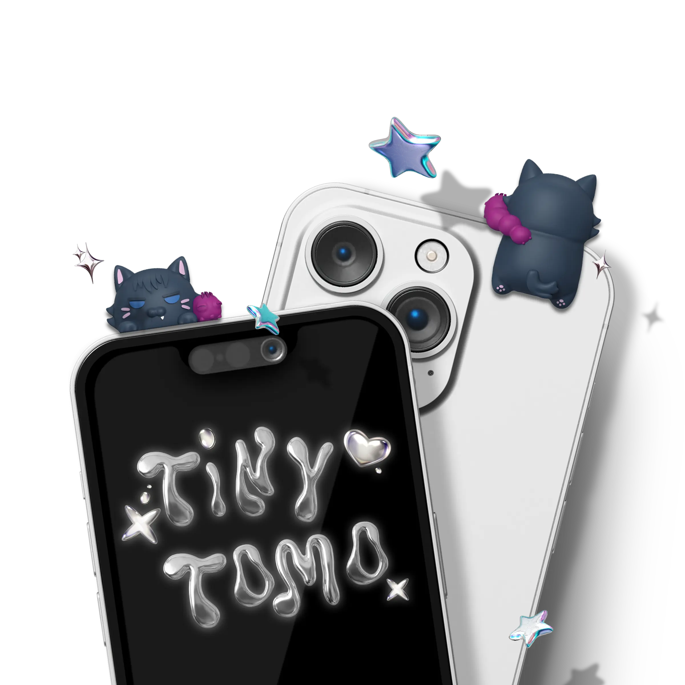 FushiDad-Cat ⭑.ᐟ Booper Tag-Along Charm!