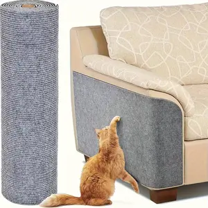 Furniture Protector Roll for Cats, Trimmable Design, Self-Adhesive Scratch Guard Material for Couches & Doorways, Durable Protection Solution