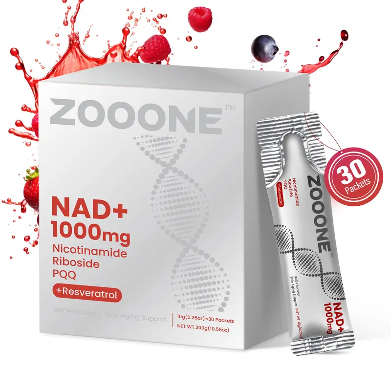 Zooone-NAD berry fruit flavor Supplement - Liposomal Nicotinamide Riboside 30pack