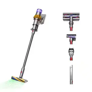 Dyson V15 Detect Extra Cordless Stick Vacuum - Yellow, Cordless Design, Effective Cleaning, Ideal for Home & On-the-Go Use