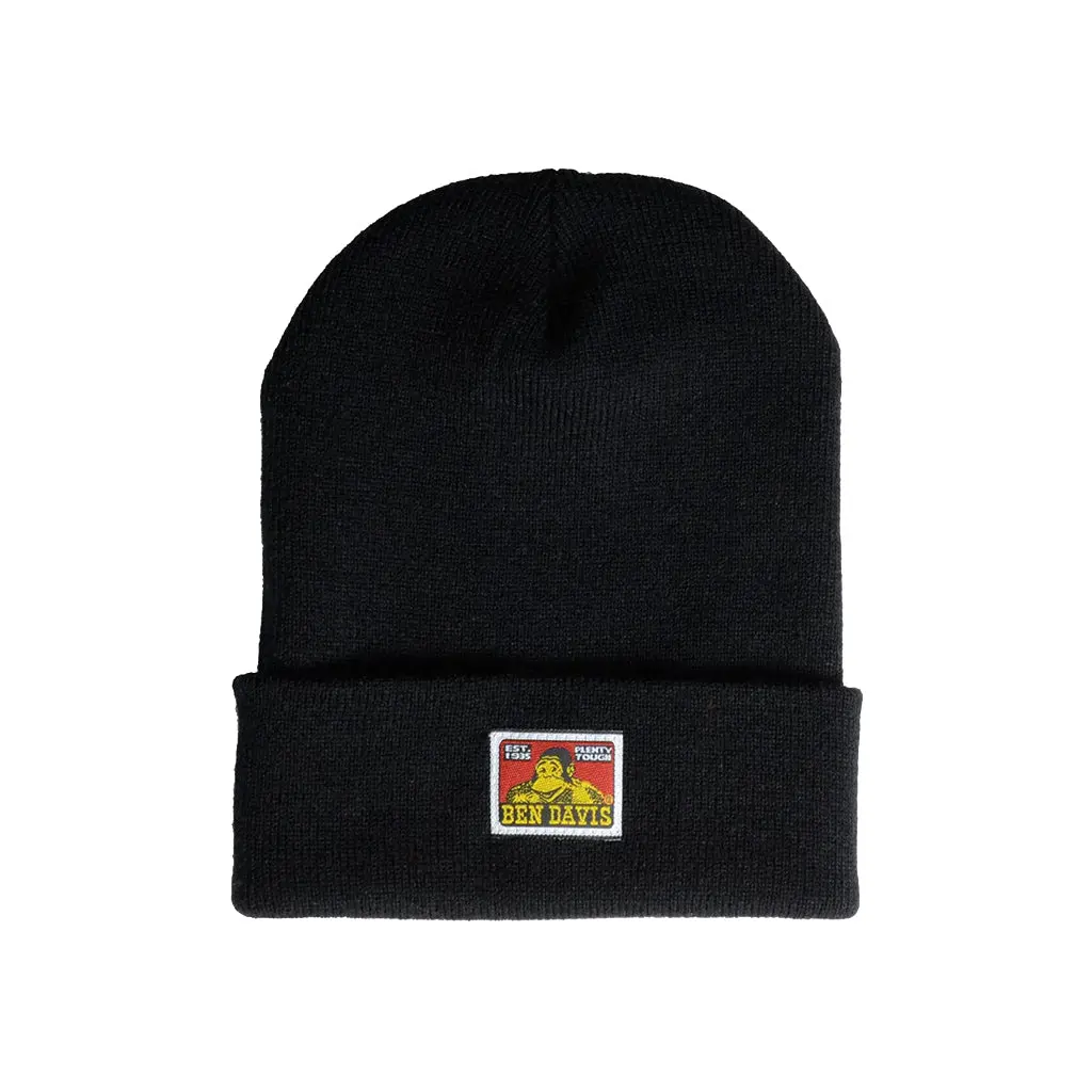 Ben Davis Beanie Hat for Men & Women, Soft Acrylic Knit Casual Cuffed Winter Cap, 1-Size Fits Most, Made in USA, Beanie Hats, One Size