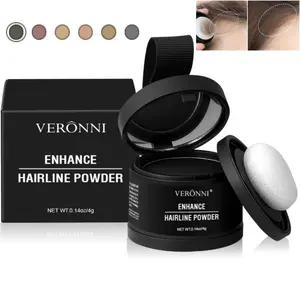 Hairline Powder, Long-Lasting Natural Hair Texture Powder for Thinning Hair, Root Touch Up & Facial Contouring Shadow, Lightweight Coverage for Women Men, Hair Color Tools for Sparse Areas Brow Makeup, 1PC Cosmetic Smooth