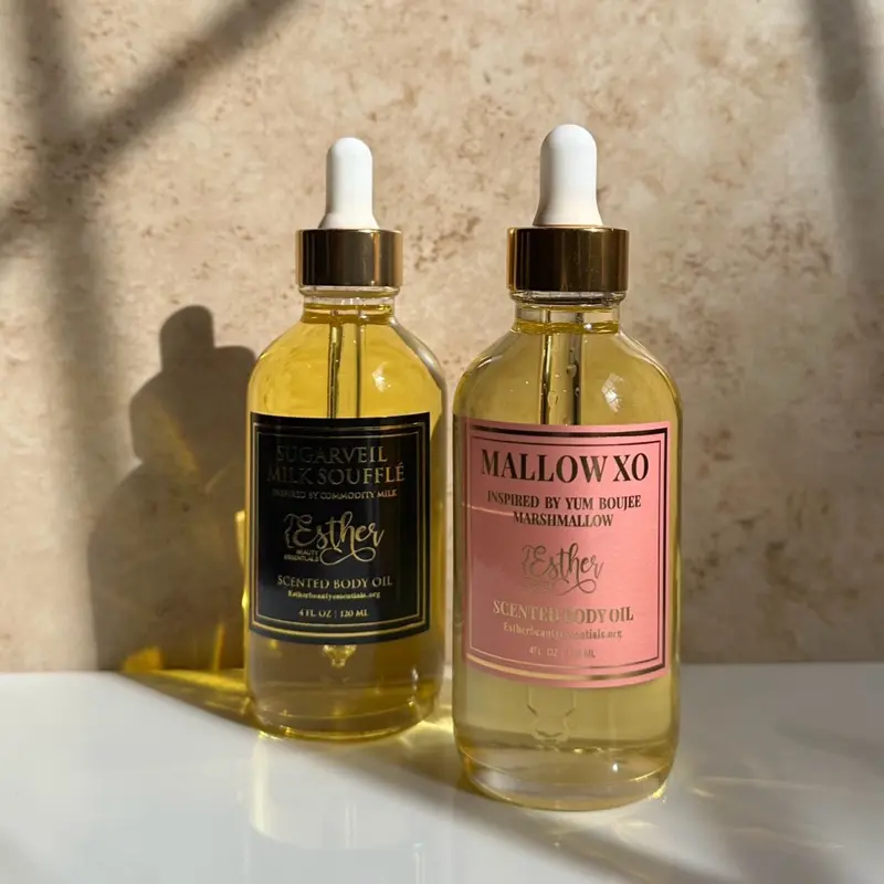 DUO - MALLOW XO SCENTED BODY OIL & SUGARVEIL MILK SOUFFLÉ SCENTED BODY OIL