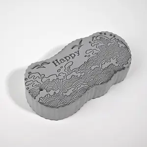 3D Silicone Body Scrubber Sponge | Super Soft, Non-Irritating—Deep Clean Dead Skin & Unclog Pores in the Shower! Eco-Friendly, Reusable & Easy to Hold | Upgrade Your Bath Routine Now!