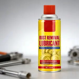 Enhanced powerful rust removal and lubrication sprayPreventcorrosion, quickly loosen stuck components