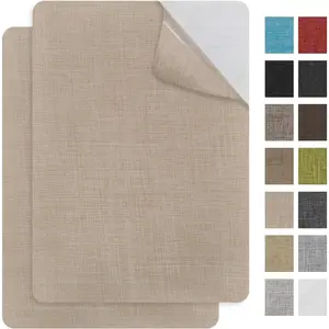 2 count 8 * 11Inch Couch Patches Repair Fabric, Self-Adhesive Couch Repair Patch with  Glue, Repair Patch for Sofa, Tote Bags,  Seats, Furniture,Etc(Beige