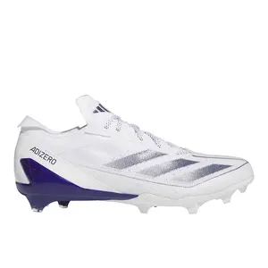 adidas Mens Adizero Electric Football Sneakers Shoes - Purple, White