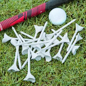 The WORLD'S Best Golf Tee - 10º Angled Tee - 10 Pack for Improved Accuracy & Durable Performance