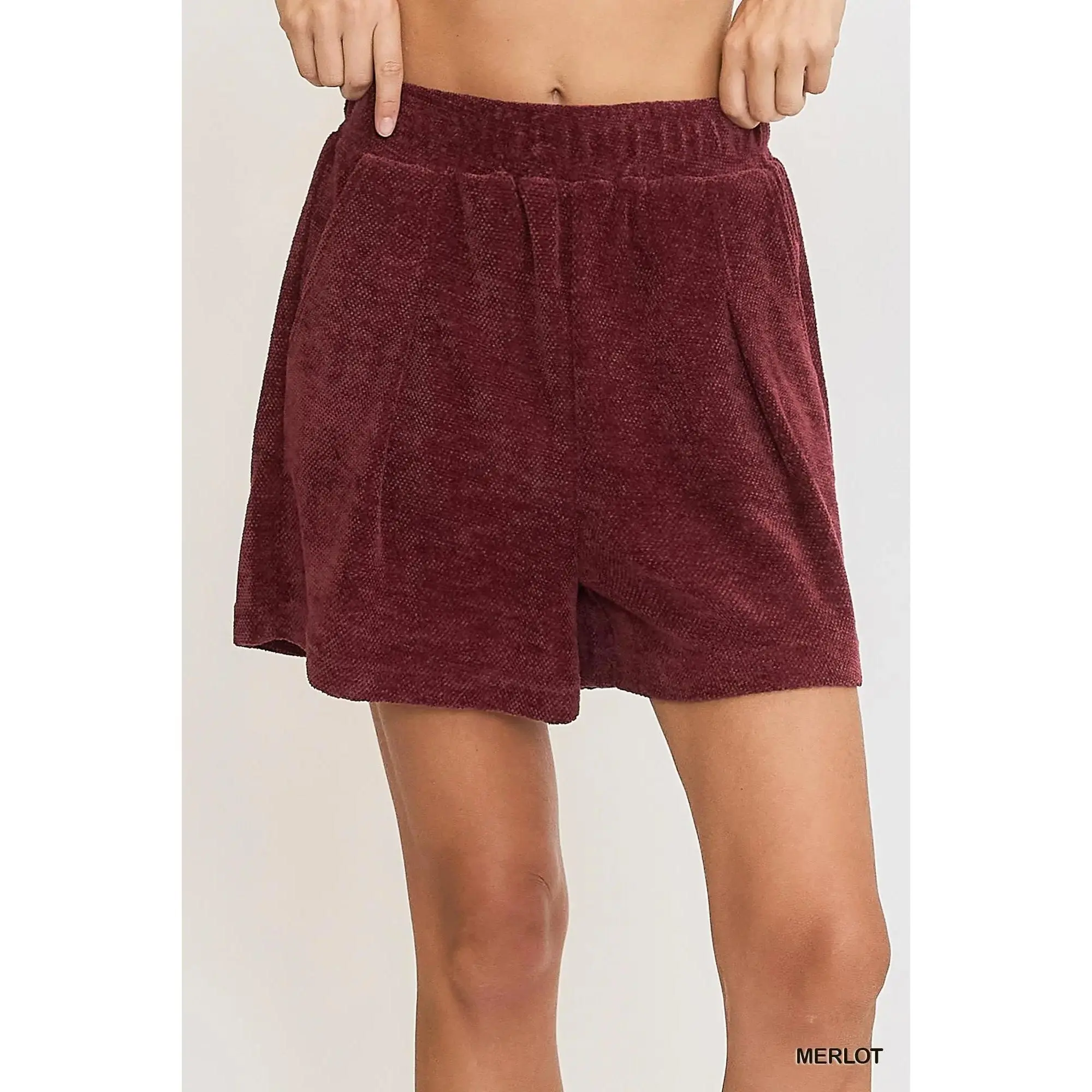 Umgee Chenille comfort shorts