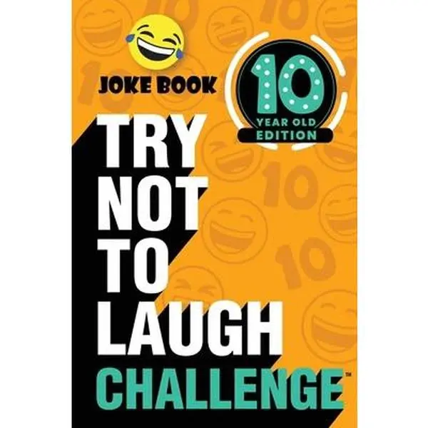 USED Book - The Try Not to Laugh Challenge: 10 Year Old Edition: A Hilarious and Interactive Joke Book Toy Game for Kids - Silly One-Liners, Knock Knock Jokes, an by Crazy Corey (Paperback) - english