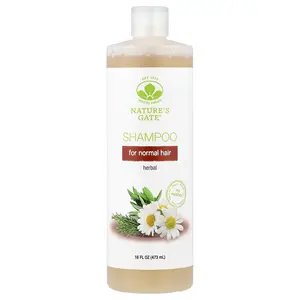 Mild By Nature (Nature's Gate), Herbal Shampoo for Normal Hair, 16 fl oz (473 ml)