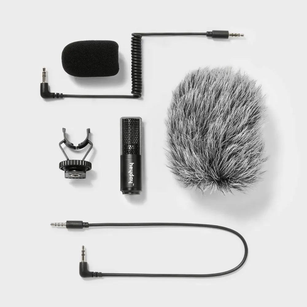 Cardioid Microphone - heyday Black Cardioid Microphone - heyday Black