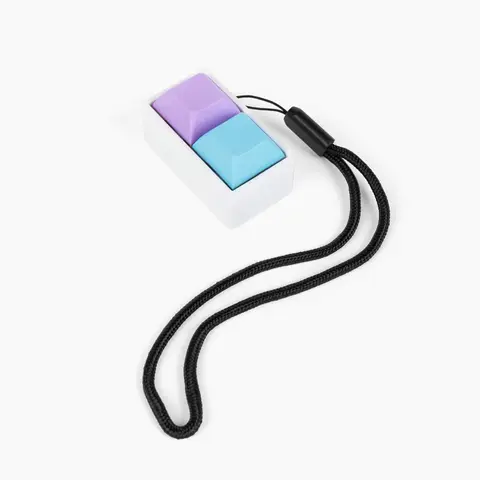 Build Your Own Kit - 2 Key Mechanical Keyboard Keychain