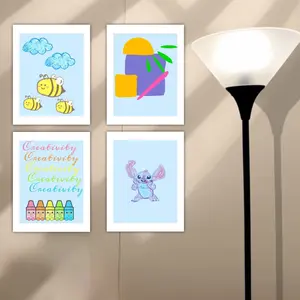 Children’s Play Room and Bedroom Wall Art Posters