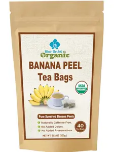 Organic Dried Banana Peel 40 Tea Bags