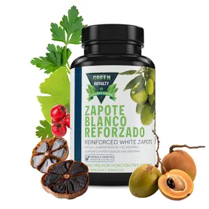 Green Royalty- Zapote Blanco Reforzado 90 capsules- Dietary Supplement- Herbal supplement Edible Natural