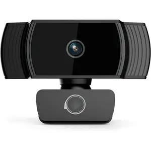 C6A 1080p  Webcam with Microphone, Autofocus, Low Light Correction, 360 Rotation; USB Streaming Web Camera for Video Calling via Zoom/Hangouts/Skype on Computer PC  Laptop Desktop