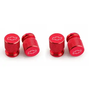 Car Wheel Tire Valve Caps, Tyre Stem Covers, Airdust Waterproof, Car Accessories, for Chevrolet Cruze, Silverado, Traverse, Spark, Equinox, Cobalt, Malibu, Aveo, Sonic, Orlando, Vehicle