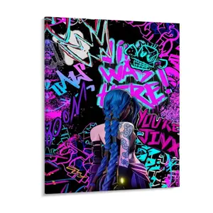 Framed Art Poster: Graffiti Hypebeast Decor Poster.These unframed posters are filled with positive energy auras, perfect for crafting a room's aesthetic with a vibrant and colorful ambiance. tiktokshopspringglowup modern abstract