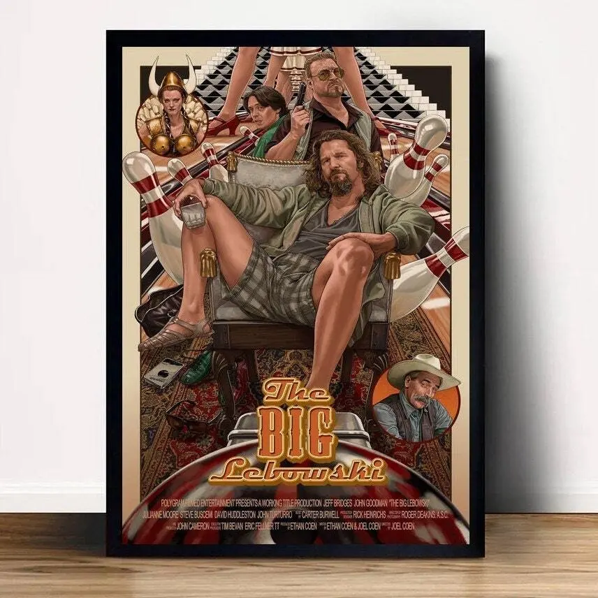 The Big Lebowski Movie Poster Wall Art Home Decor (No Frame) POSTER