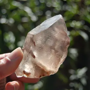 3.25in 158g Raw Amphibole Quartz Crystal Point, Angel Phantom Starbrary, Brazil
