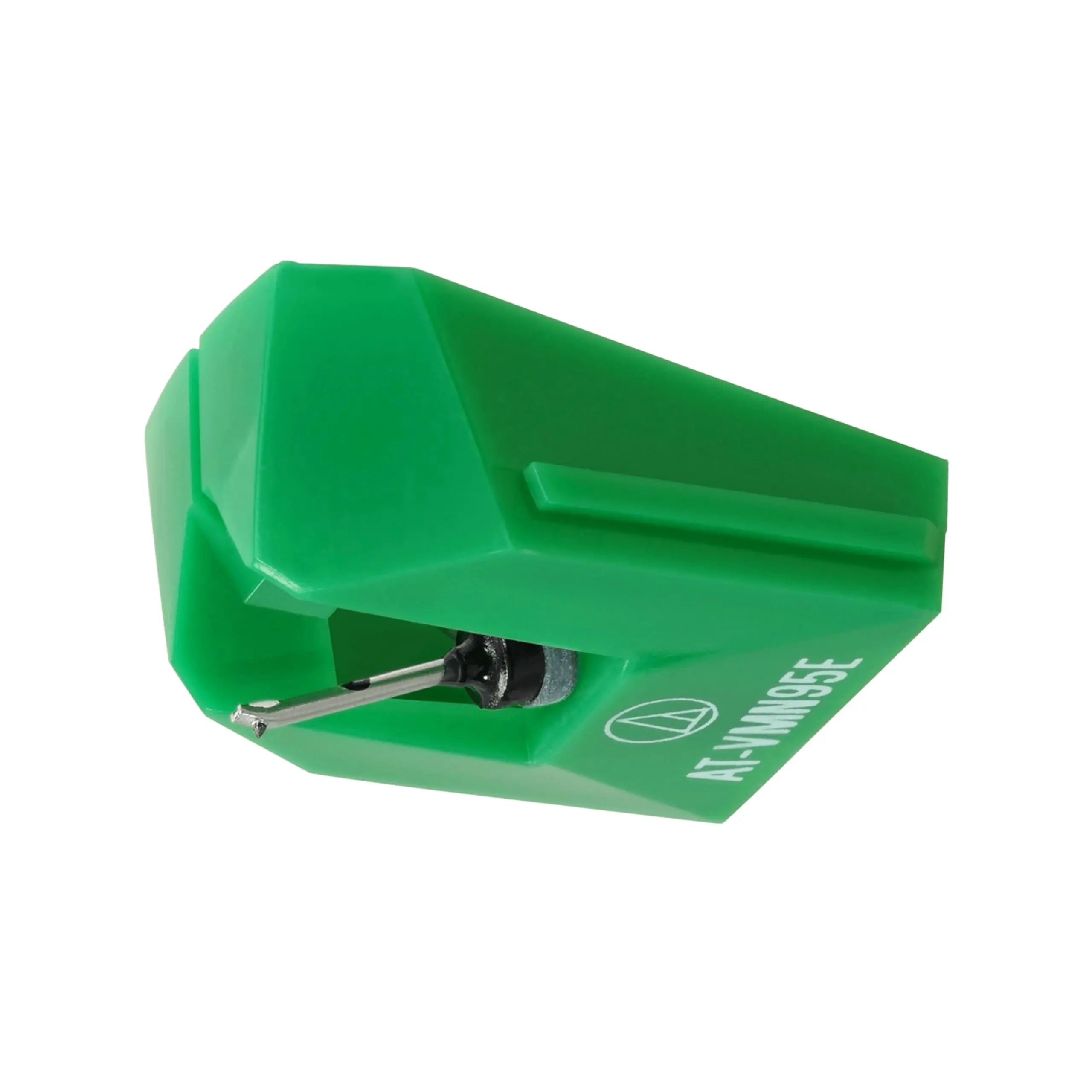 Audio-Technica AT-VMN95E Elliptical Replacement Turntable Stylus - Bonded Shank, Easy Install, Snap-On Cartridge Fit, For AT-VM95E Cartridge, Compatible with AT-VM95, AT-LP120X Series, AT-LP3XBT, AT-LPW30, AT-LPW40, AT-LPW50, AT-LP5X, AT-LP8X, Green, Comp