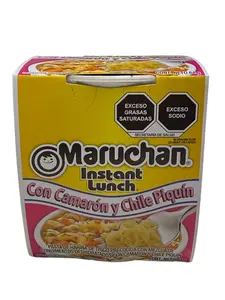 Maruchan Instant Lunch Shrimp & Chile Piquín Flavor Instant Noodle Soup Cup – 64 g (2.26 oz)