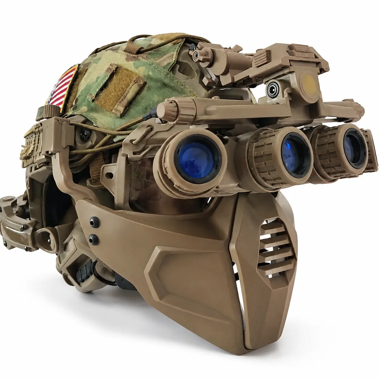 AQzxdc FAST Tactical NVG Set with Mask – Lightweight Training Gear for Cosplay & Outdoor Adventure