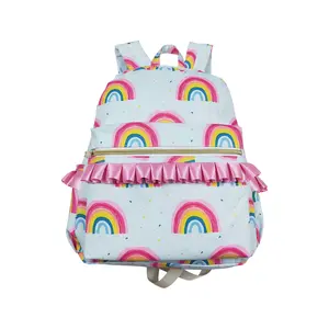 Rainbow Casual Lightweight Backpack for Girls, Kids' Fashion School Backpack (Model BA0167), Backpack For School