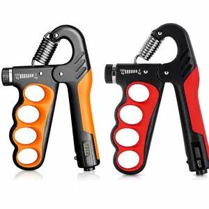 EG Hand Grip Strengthener – Adjustable Gripper, Finger Exerciser & Forearm Trainer for Rehab & Fitness Resistance & Gaming & Musician Hand Gripper Extension