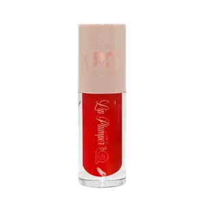 Lip Plumping Nourishing Lip Gloss -red clear color