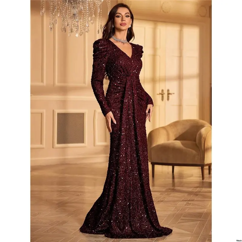 long sleeve formal wedding guest dress - TikTok Shop long sleeve formal wedding guest dress - TikTok Shop