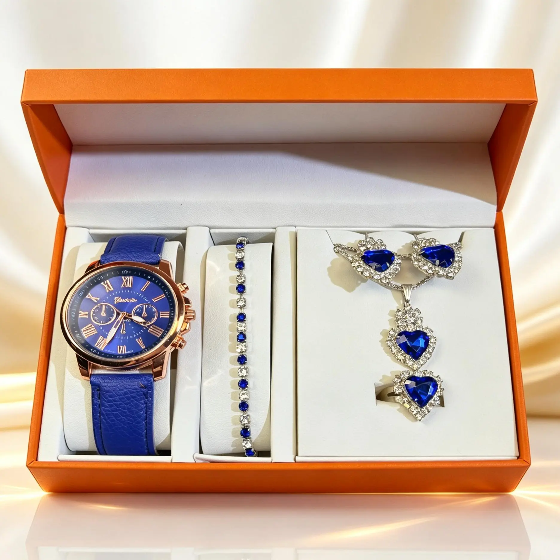 Premium Blue Watch Set