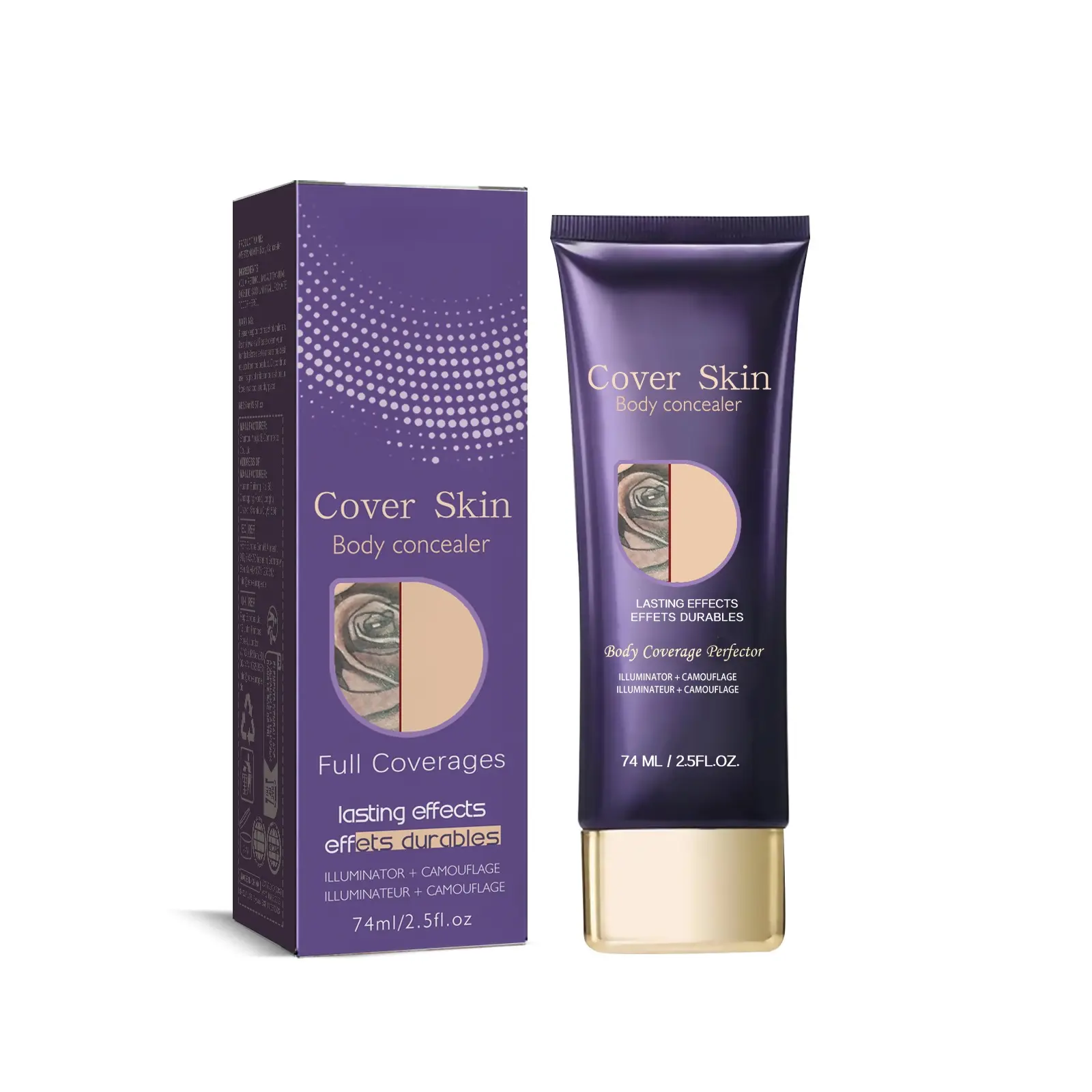 Women's Luxe Color Changing Blendable Concealer & Foundation - 12-Hour Wear, Lightweight, Buildable Coverage, Natural Dewy Finish, Radiant Flawless Even Tone, Adaptive Matching, All Skin Types, Light to Medium