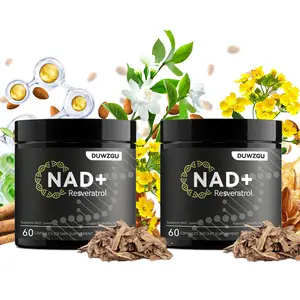 NAD+ Supplement  NMN Supplement - 700 mg NAD Liposome Blend  Supports Cellular Energy, Brain, Muscle 30 Servings