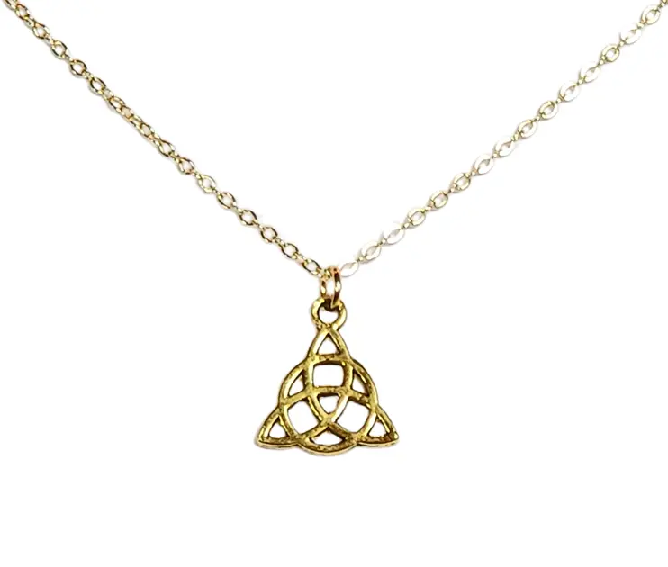 Celtic Trinity Triquetra Necklace
