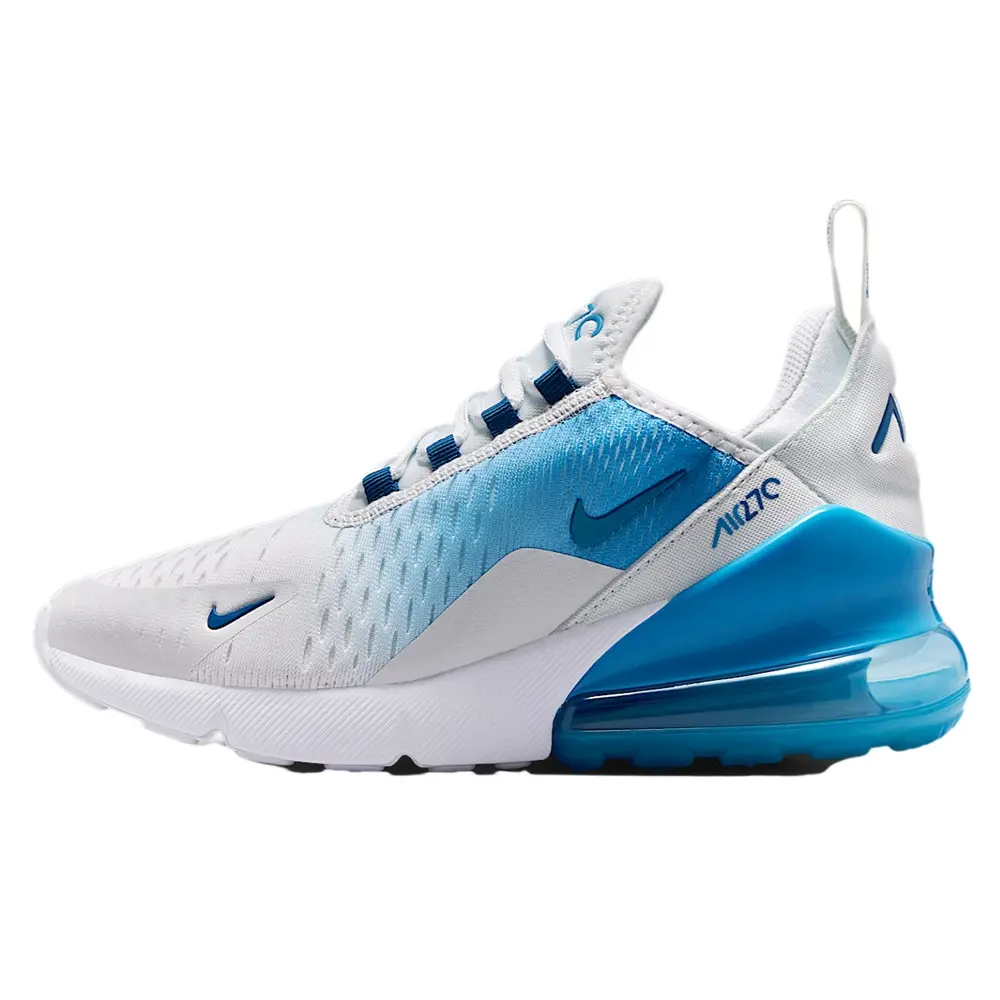 Youth Nike Air Max 270 Off White/Court Blue (943345 125) (GS)