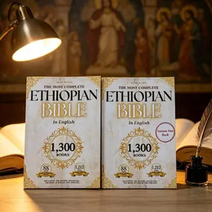 Hardcover Edition – The Complete Ethiopian Bible in English | 88 Scriptures Including Apocrypha, Book of Enoch, Jubilees & Sibylline Oracles | Study Christian Bible | Handy Size