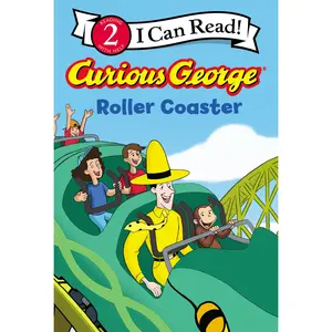 Curious George Roller Coaster (I Can Read Level 2) by H. A. Rey [Hardback Book]