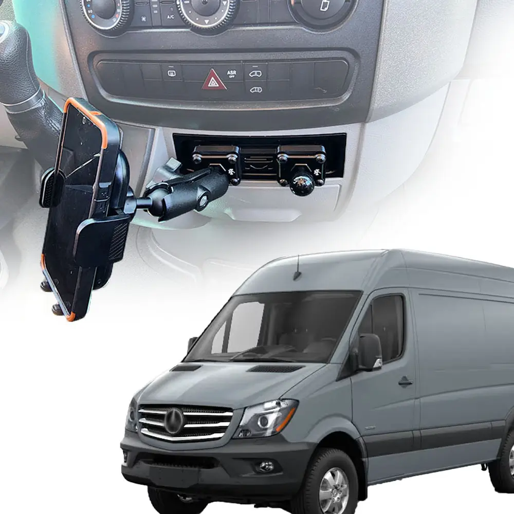 Sprinter Smash Mount | 2007 - 2018 Mercedes Sprinter Van Phone Mount Kit
