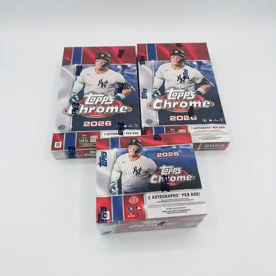 Baseball BREAK 960 - 2026 Topps chrome baseball mixer jumbo 2x hobby box break