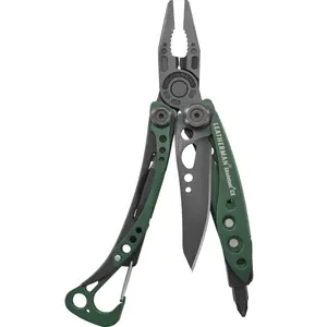 LEATHERMAN Skeletool CX 7-in-1 Lightweight Multi-Tool OD Green for EDC Home Garden & Outdoors Minimalist Design
