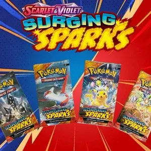 Pokemon Surging Sparks Booster Pack (x1)