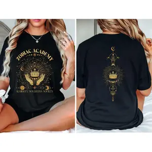 Zodiac Academy Shirt, Celestial Heirs Band Shirt, Terra Aer, Ignis and Aqua,Professor Lance Orion, Almighty Sovereign Society ,Book Lover