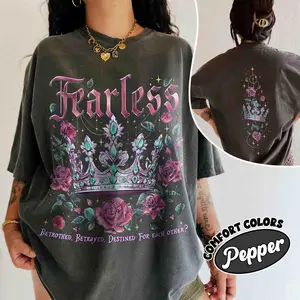 [Sale off up to 50%] Powerless Bookish Comfort Colors Shirt For Fan, Fearless Lauren Book TShirt, Kai And Paedyn, Gift for Bookworms, Graphic Streetwear T-shirt