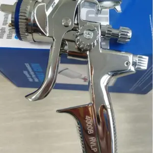 4000B HVLP Spray Paint Gun with 1.3 Nozzle for Cars & House DIY Paint Gun 600ML CUP JET